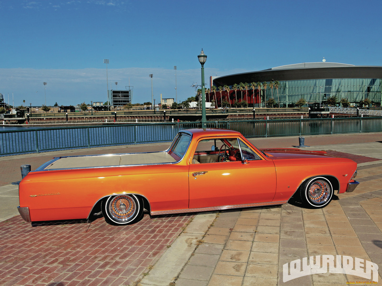 1966, el, camino, , custom, pick, up